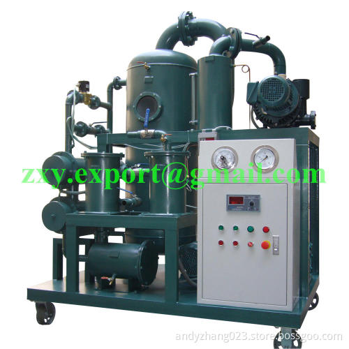 ISO9001:2015 Certified Vacuum Dielectric Oil Purifier, Insulating Oil Filtration Plant